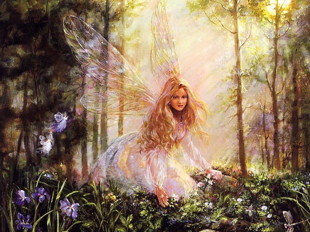 Fairy Background Wallpaper On This