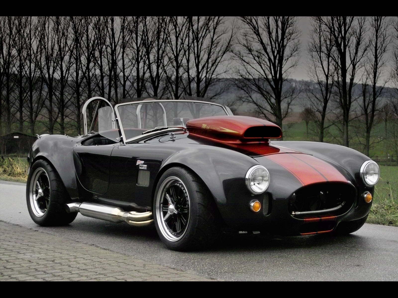 Ford Shelby Cobra Hot Rod Muscle Cars Wallpaper