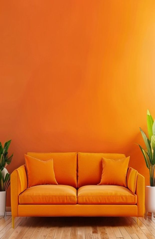 Solid Orange Wallpaper