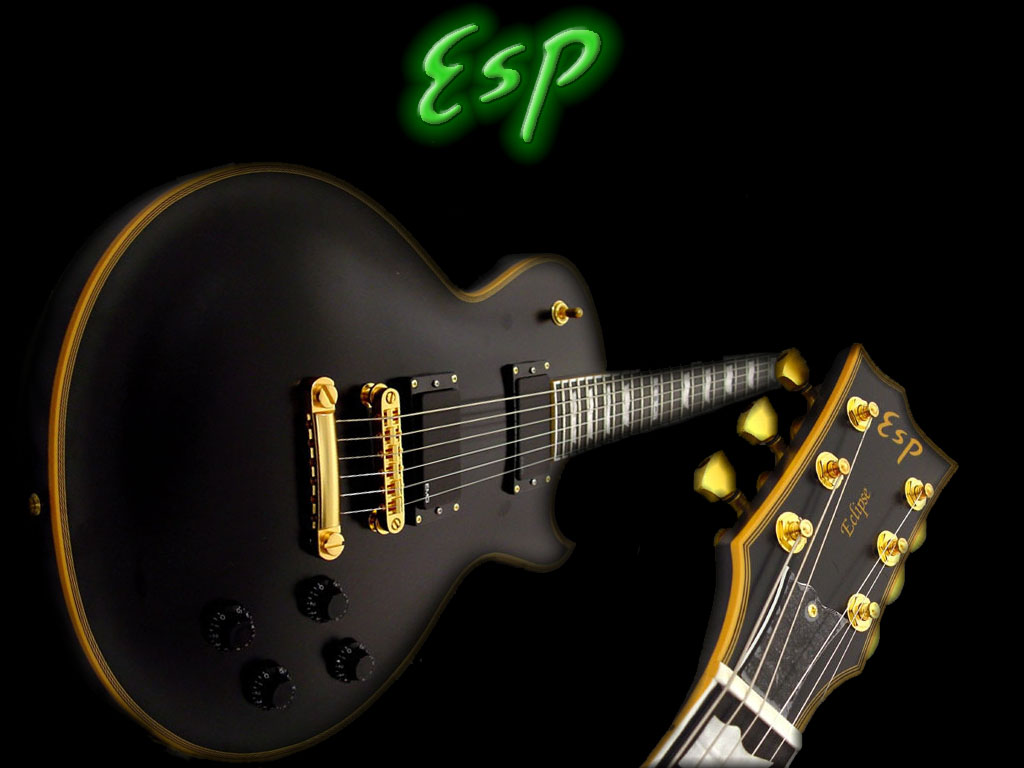Guitar Addicts Esp Eclipse Wallpaper