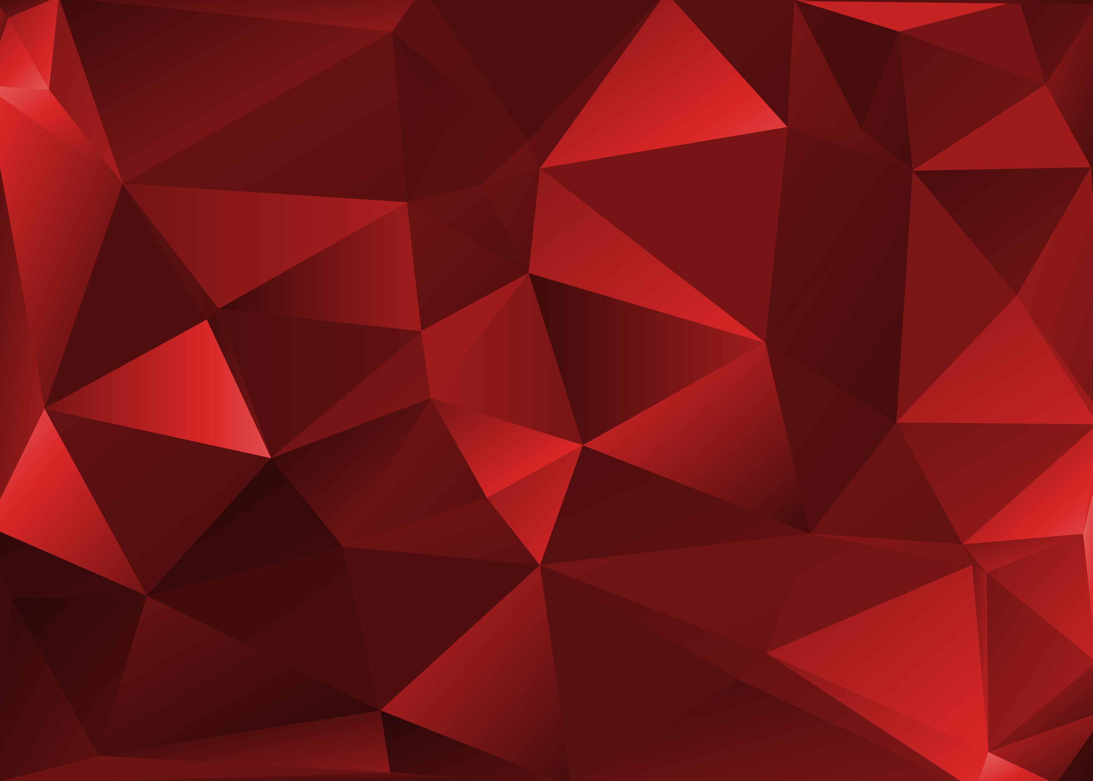 Red Polygon Background Texturezine
