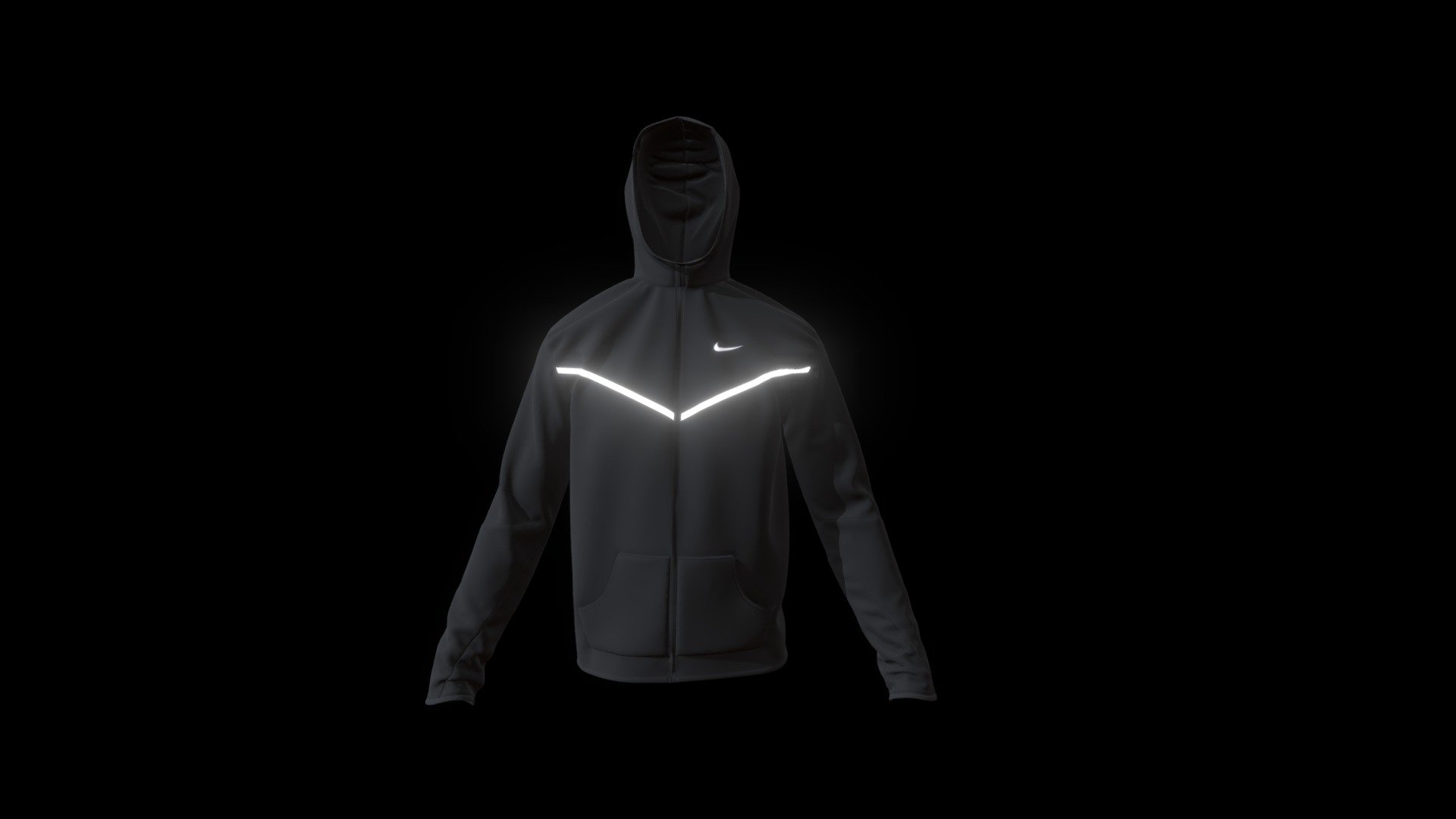 Nike Tech Fleece Full Zip Hoodie 3d Model By Proxy