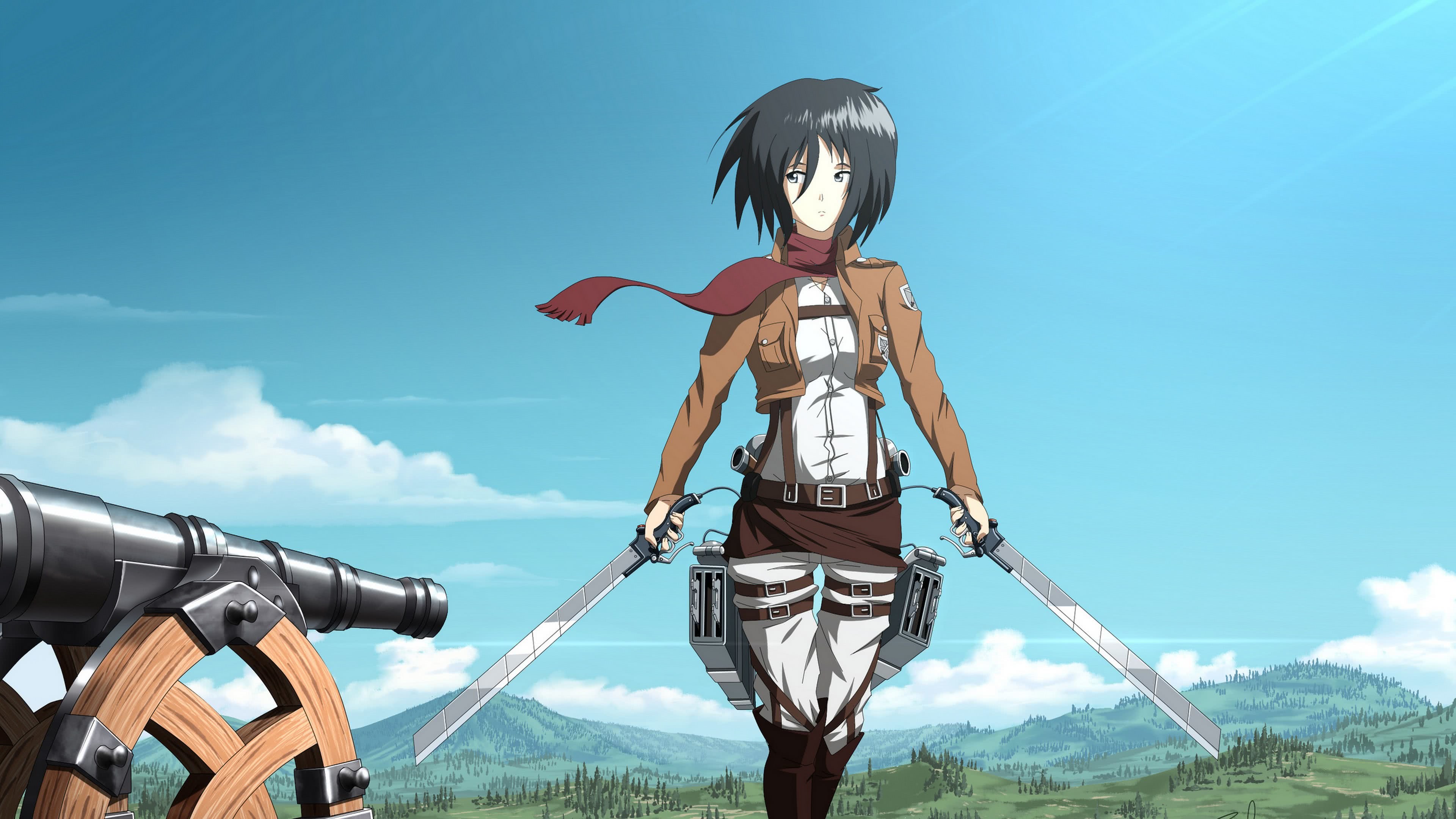 Attack On Titan Mikasa Ackerman Wallpaper