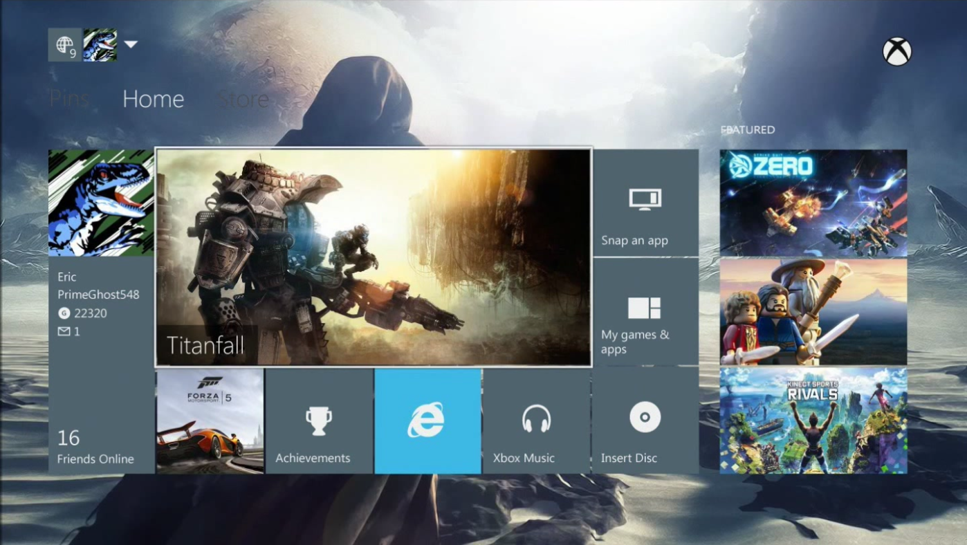 Xbox One November System Update Introduceert Dashboard Thema S
