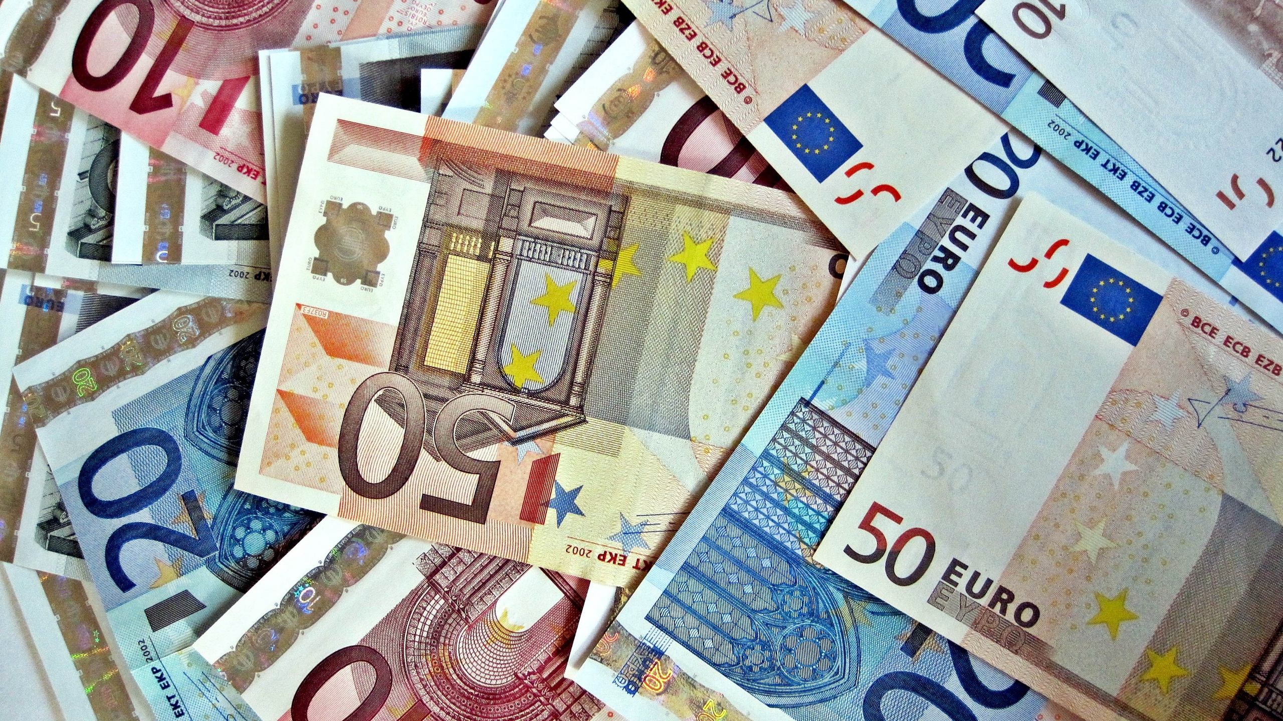 Wallpaper Money Euro Background Widescreen
