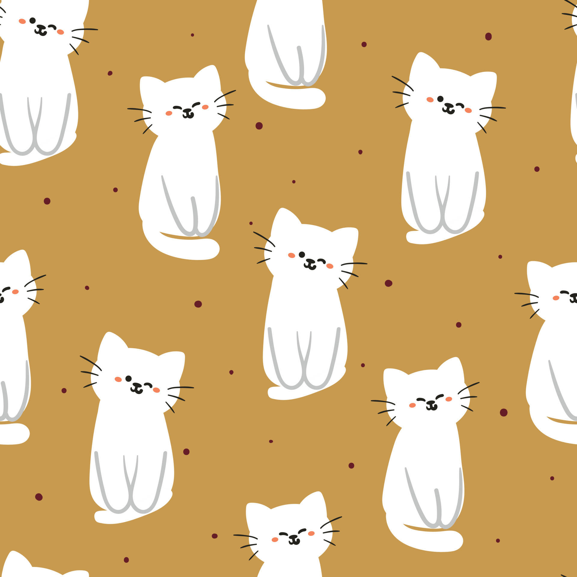 Cartoon Cat Wallpaper
