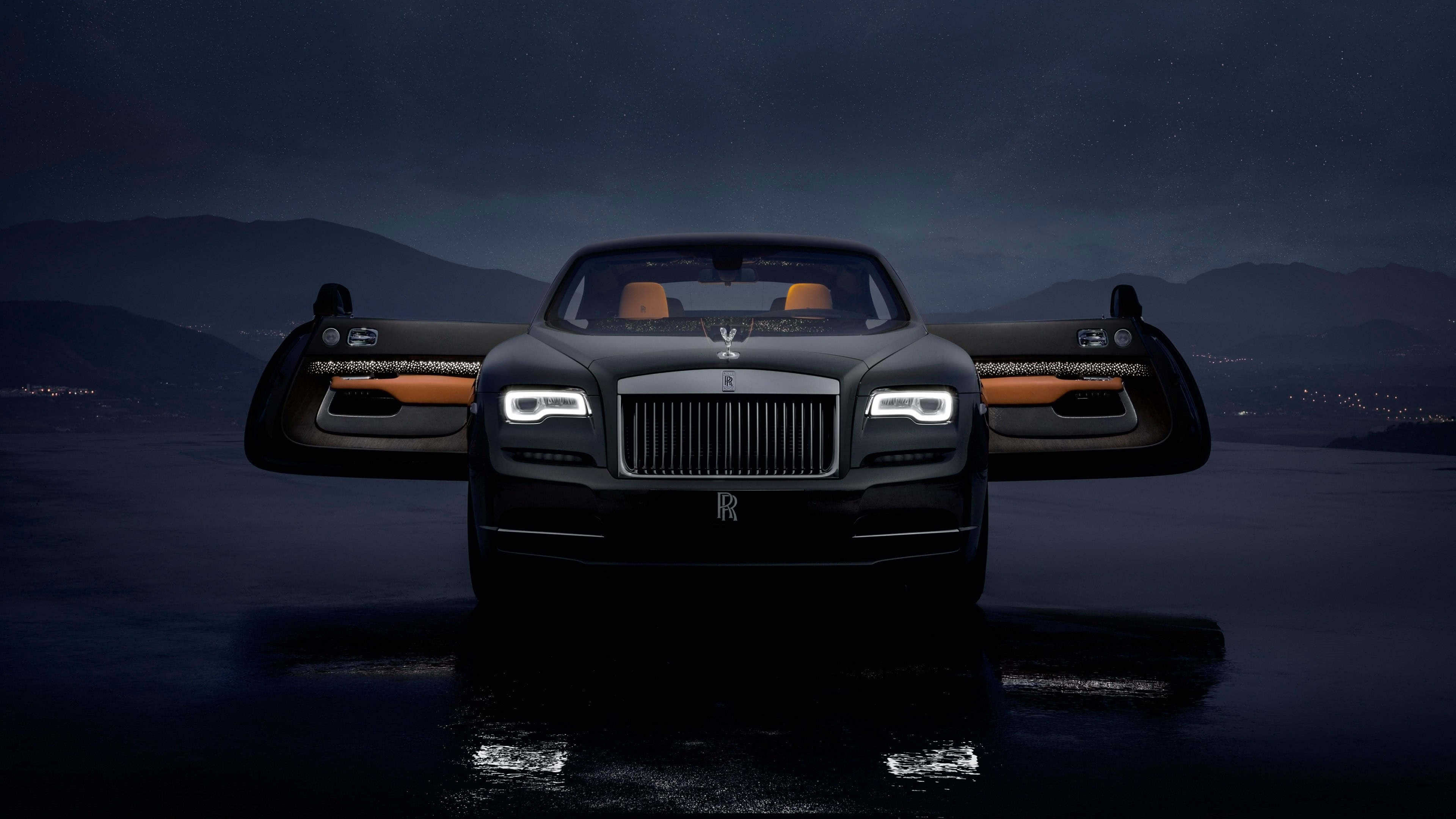 Rolls Royce Wraith Luminary Collection UHD 4k Wallpaper