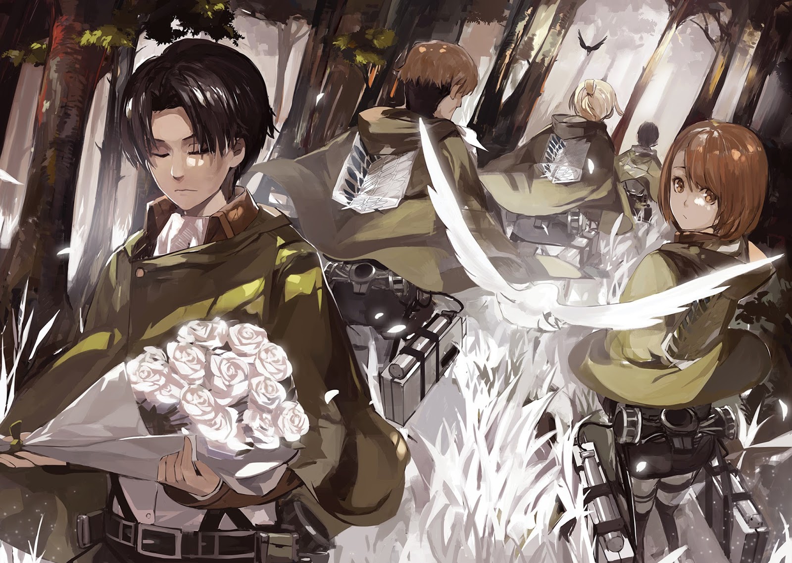 Tree Uniform Konochan Anime HD Wallpaper Desktop Pc Background A105
