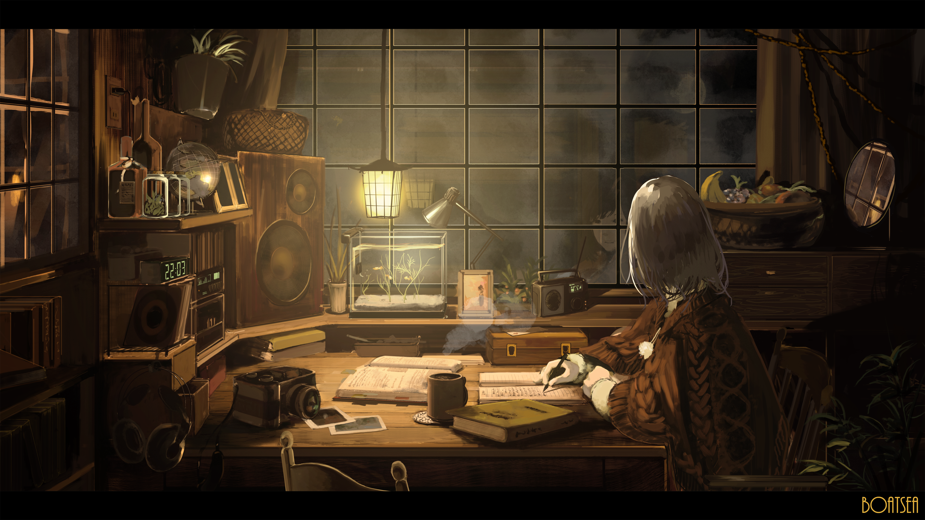Anime Room HD Wallpaper