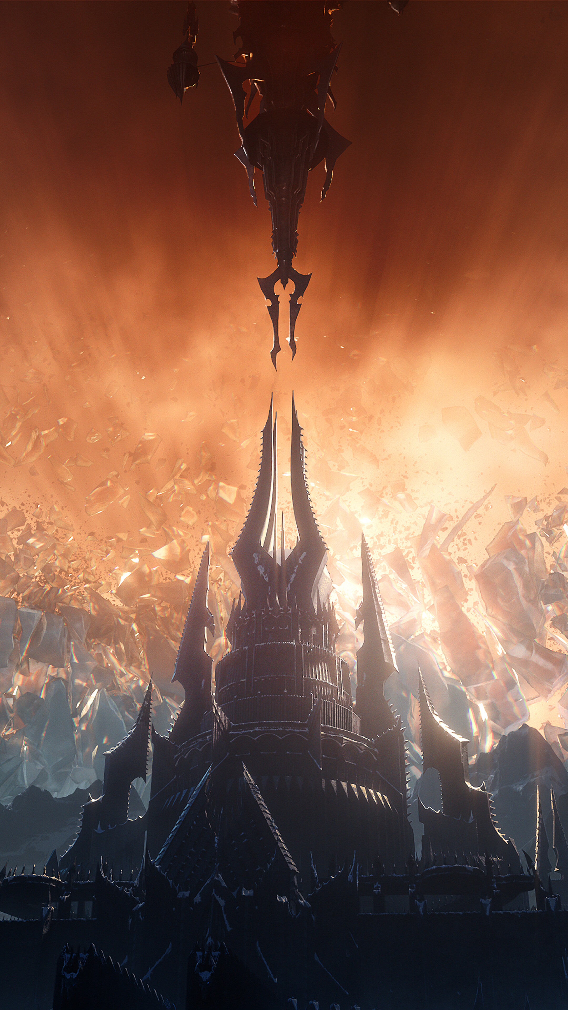 Wow Shadowlands Phone Wallpaper