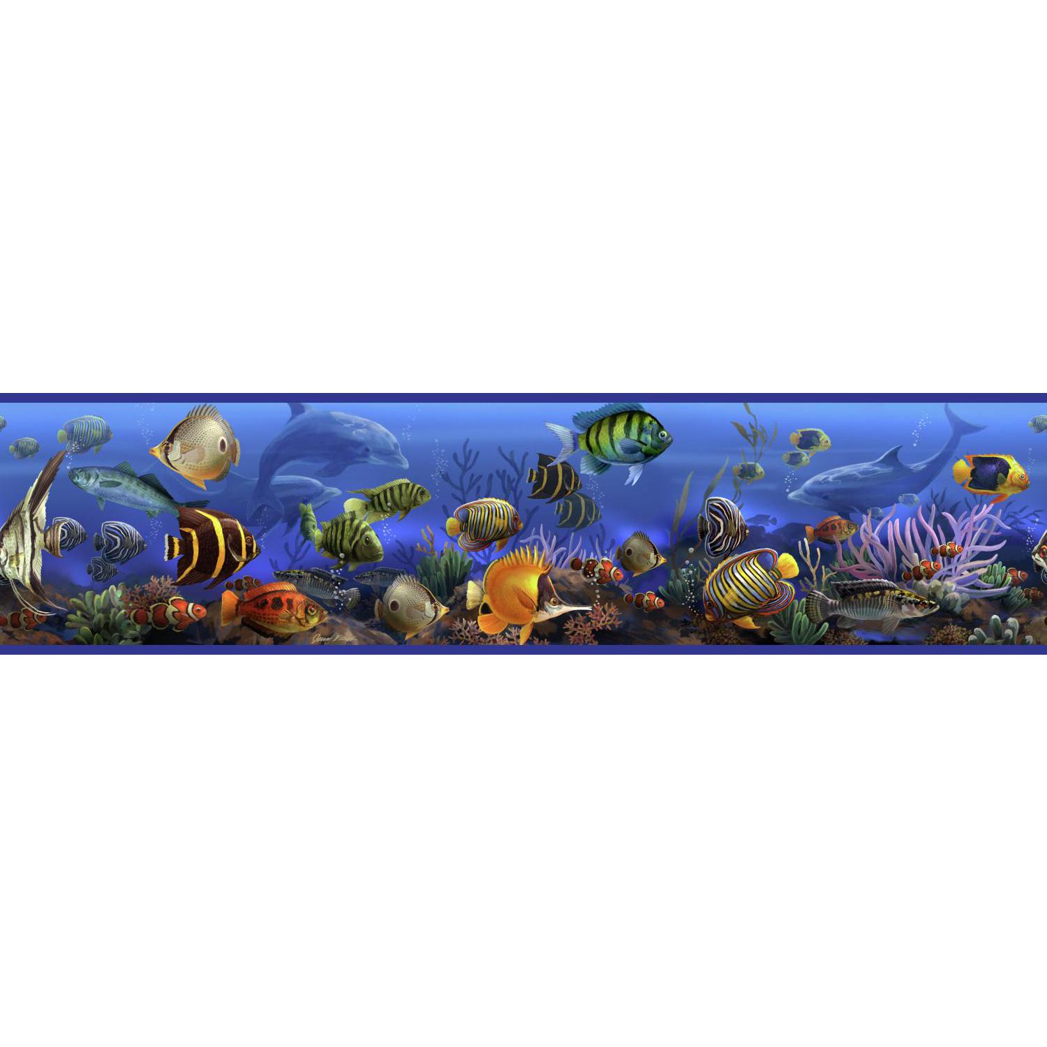 Free download Under The Sea Wallpaper Border Room Wall Decor Ocean Fish