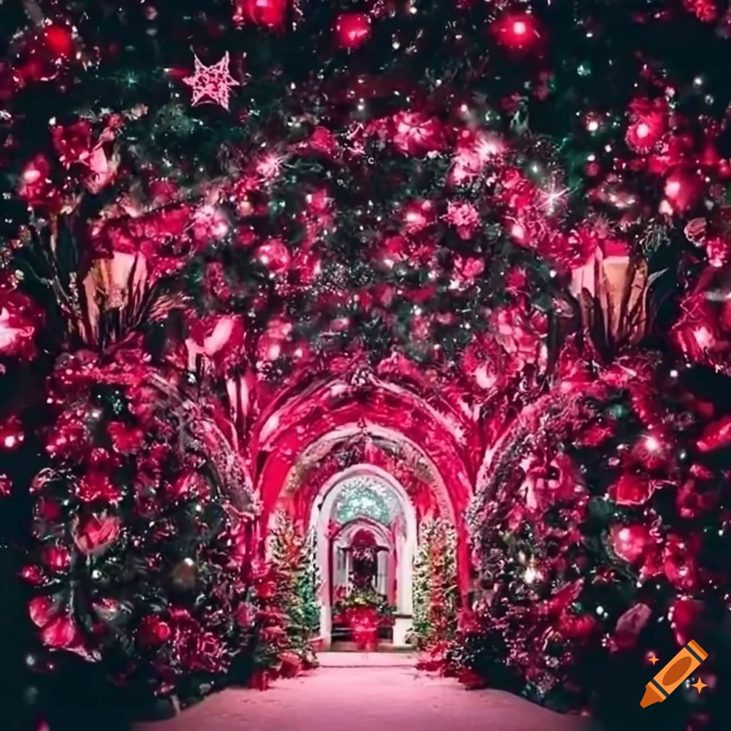 Christmas Lights Aesthetic Wallpaper