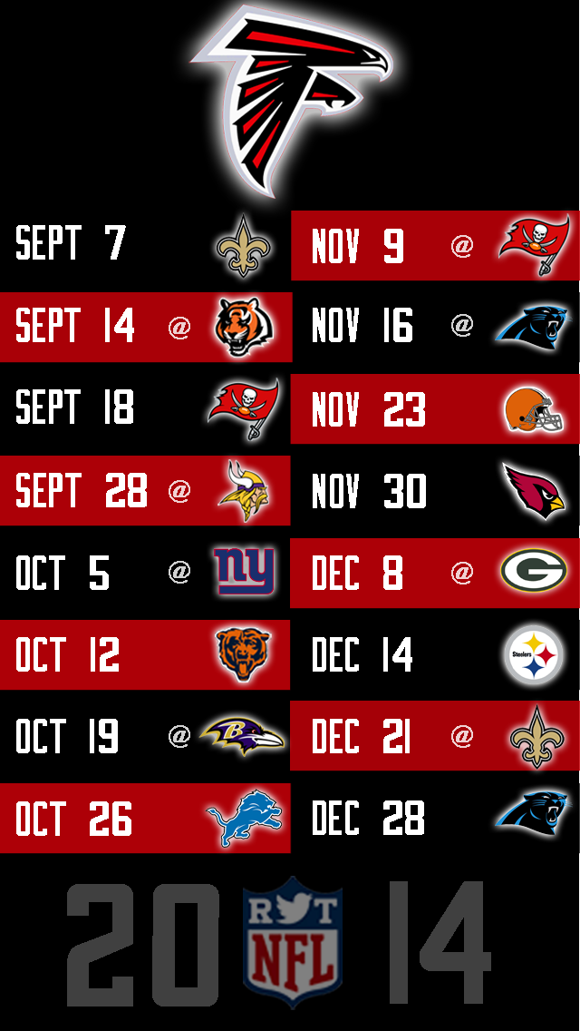 2014 NFL Schedule Wallpapers for iPhone 5   Page 6 of 8   NFLRT