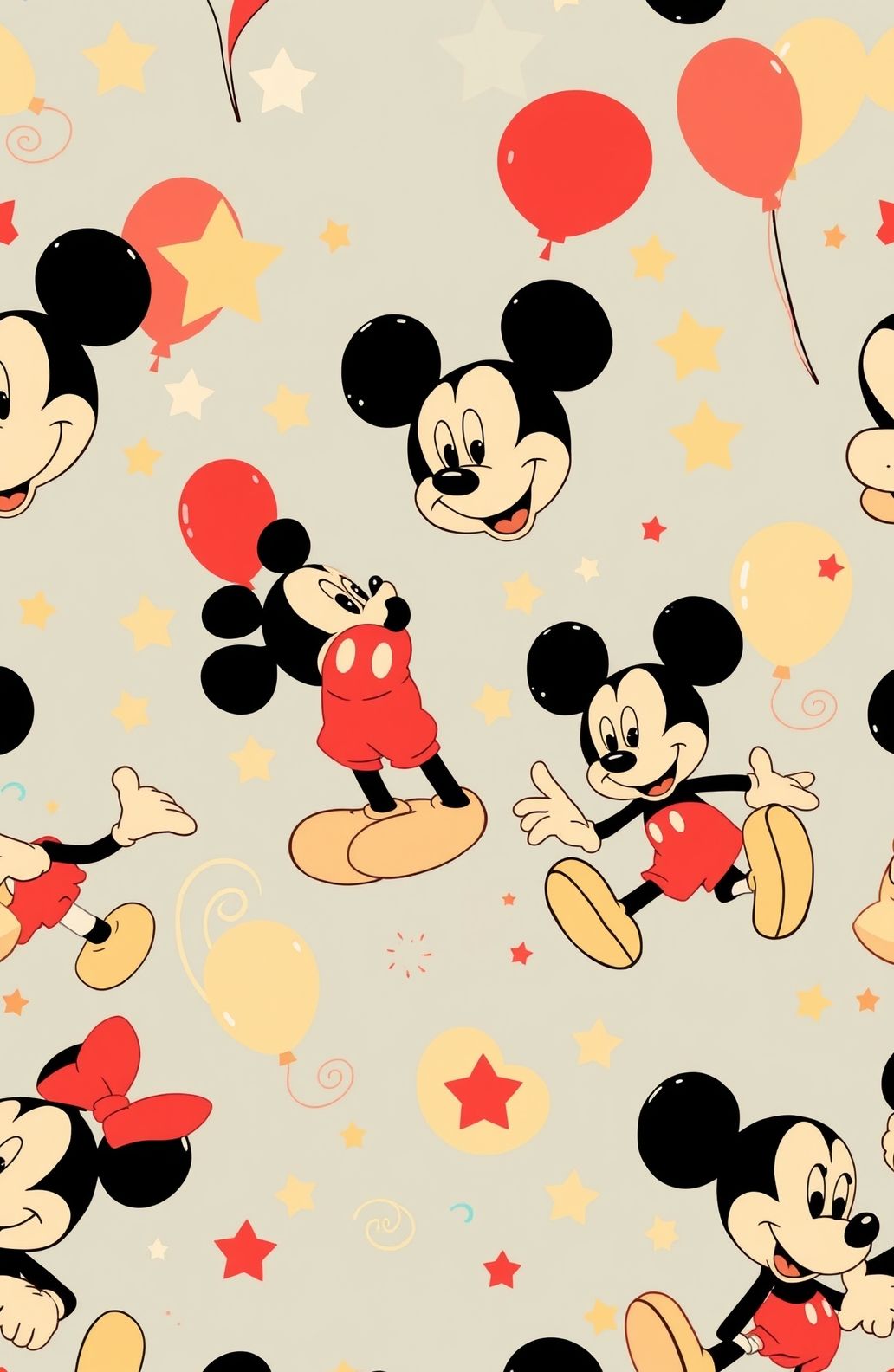 Vintage Mickey Mouse Wallpaper