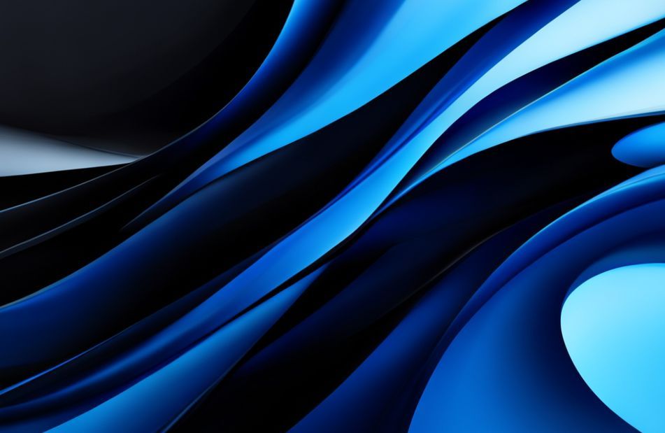 Black And Blue Hd Wallpaper