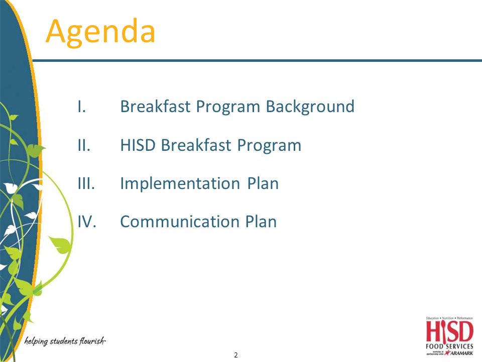 First Class Breakfast Strategic Plan Implementation Ppt