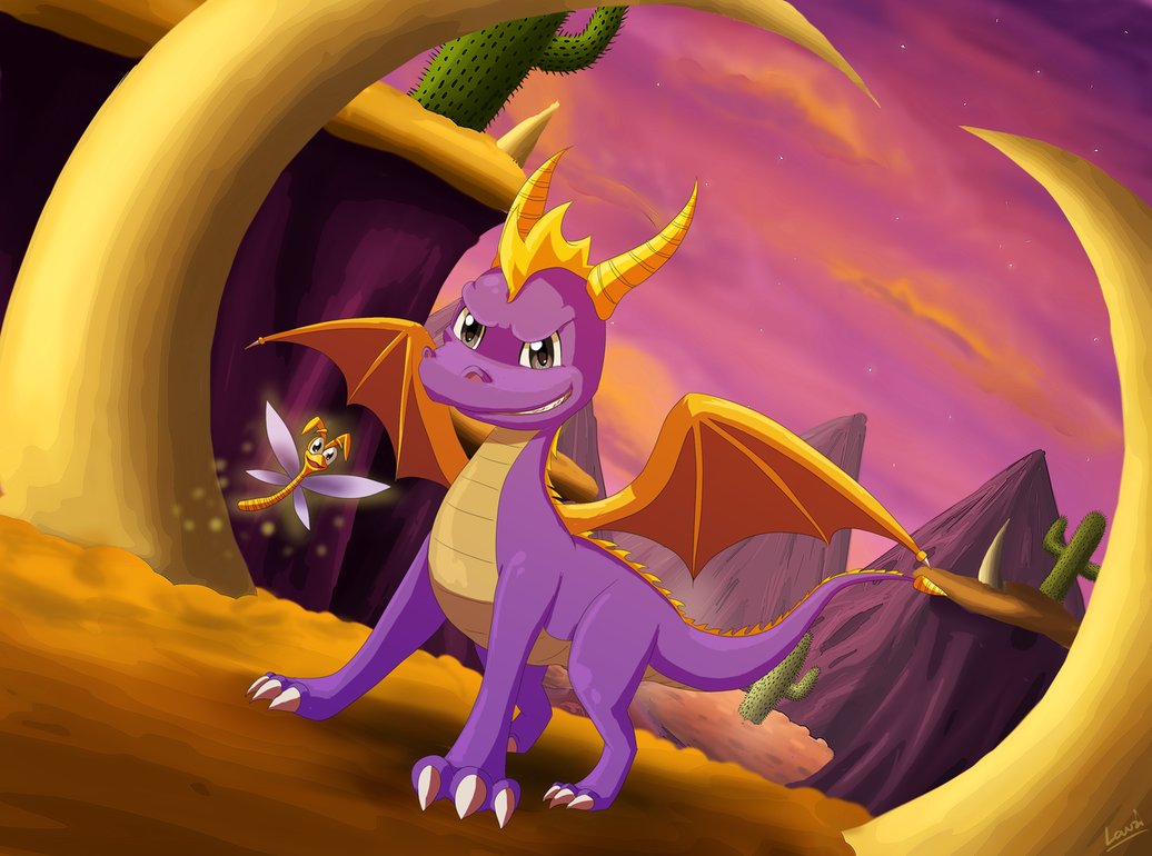 At Spyro The Dragon By Lauzi
