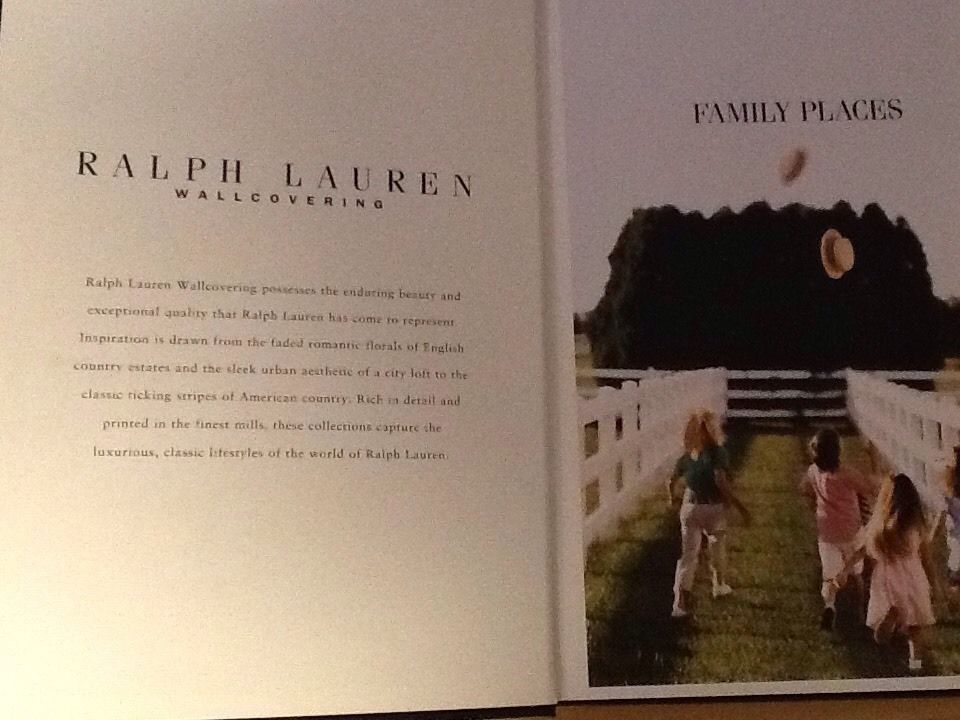 Ralph Lauren Family Places Wallpaper Book Assorted Designs