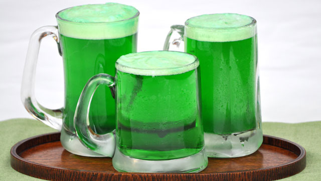Green Beer Start With A Light Colored Or Ale The Lighter