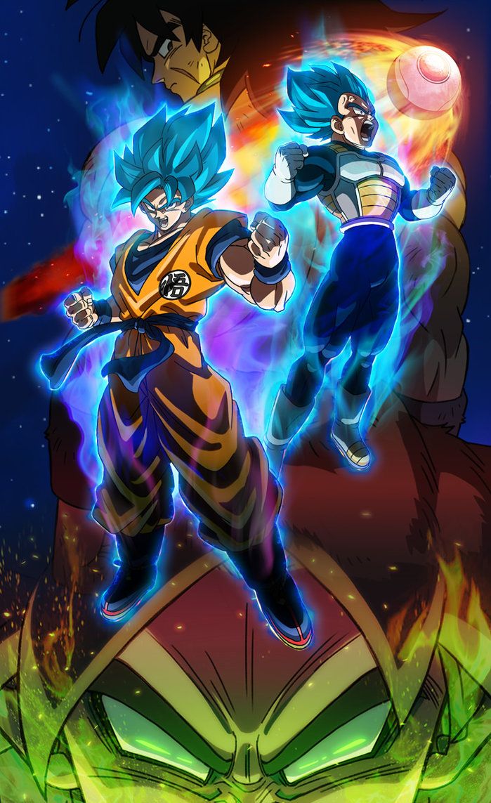 Dragon Ball Super Movie Broly   poster by httpswwwdeviantart