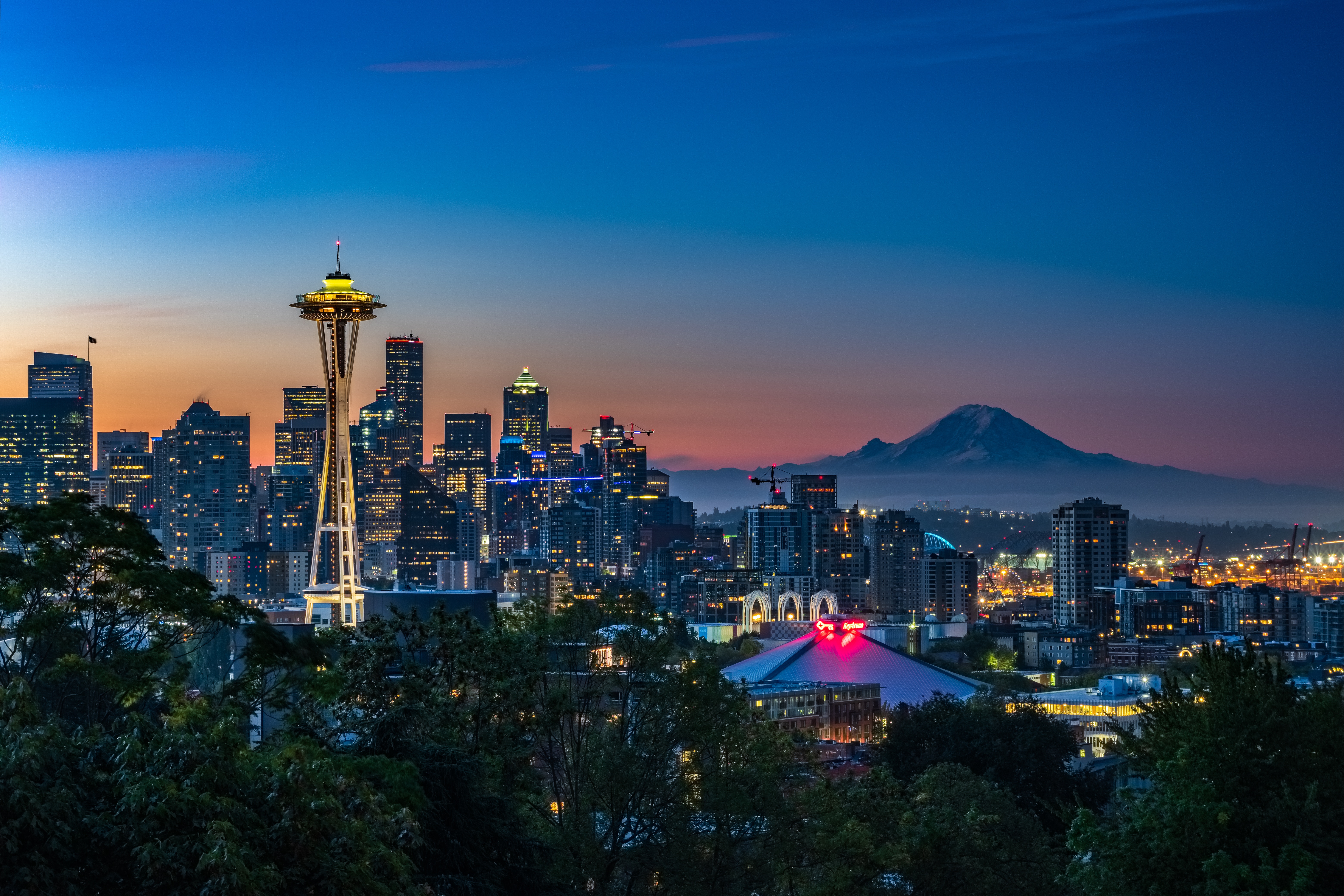 Kerry Park Seattle United States 5k Wallpaper HD Photography 4k Image