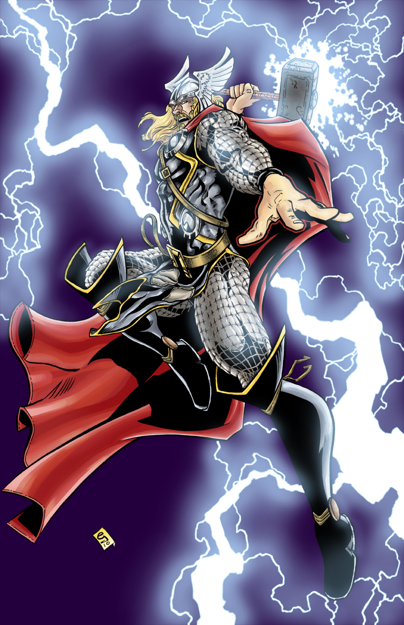 The Mighty Thor By Ejimenez
