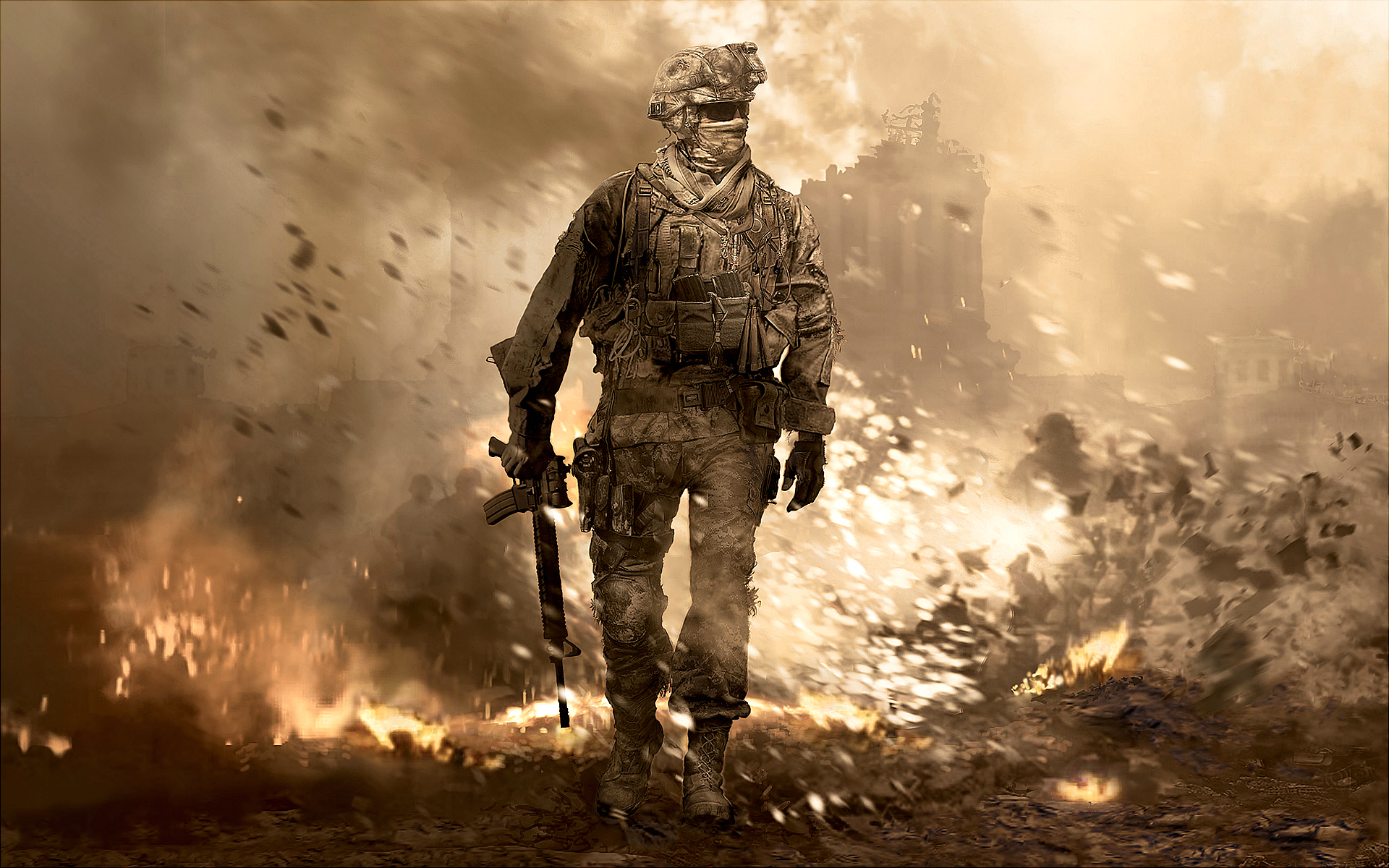 Call Of Duty Modern Warfare Psp Wallpaper