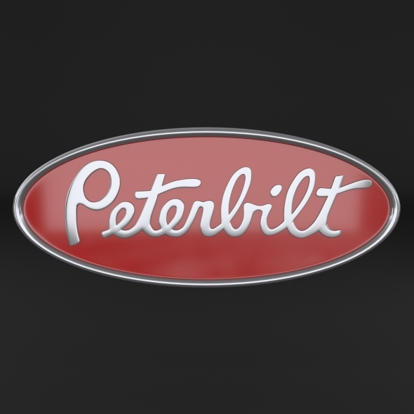 Peterbilt Logo 3docean Item