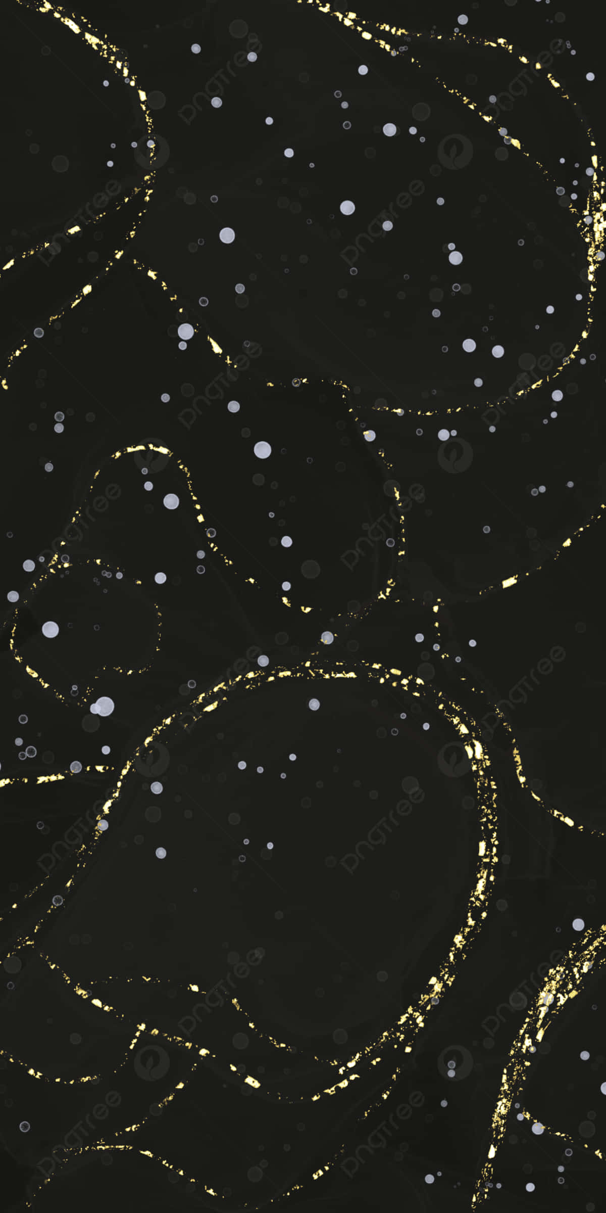 Black And Gold Aesthetic Wallpaper
