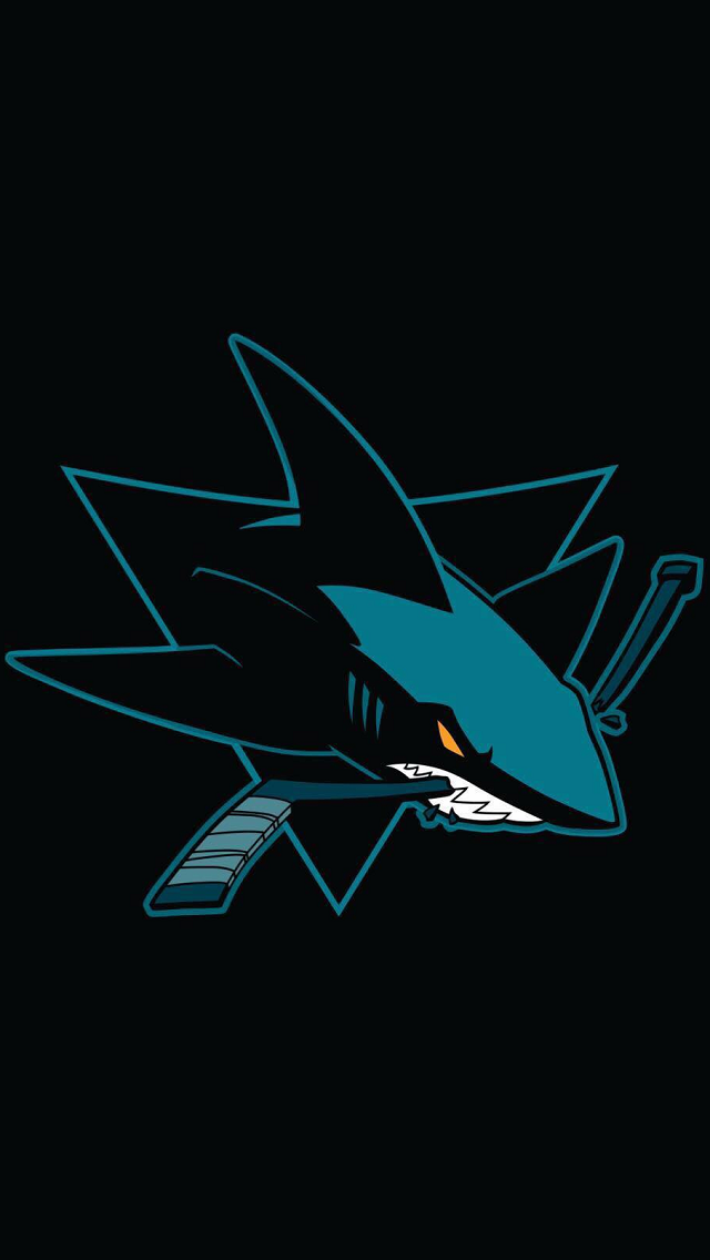 San Jose Sharks NHL Dark Jerseys wallpapers Shark logo