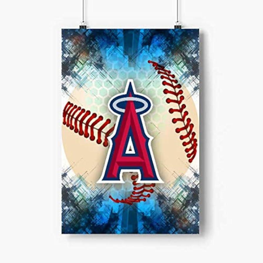 Amazon Lilian Ralap Los Angeles Angels Poster Inchs