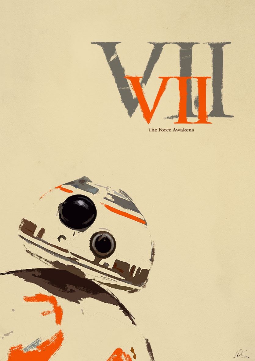 Star Wars Bb Poster By Coolsurface