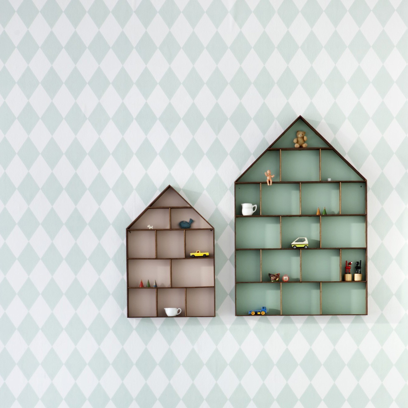 Free download Wallpaper Mint Mint Nursery Harlequin Wallpaper Ferm