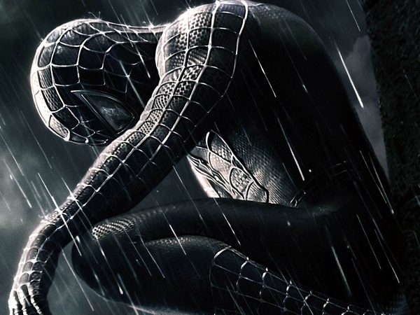 Black Movies Venom Spiderman Suit Marvel Ics
