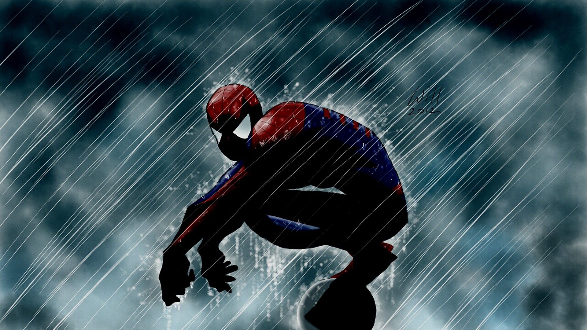 Spiderman In Ic Exclusive HD Wallpaper