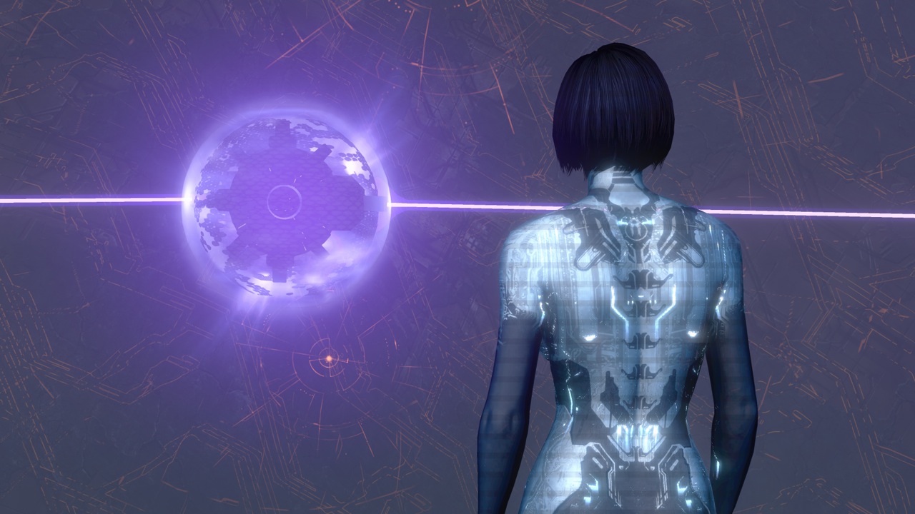 Cortana Halo4 Wallpaper