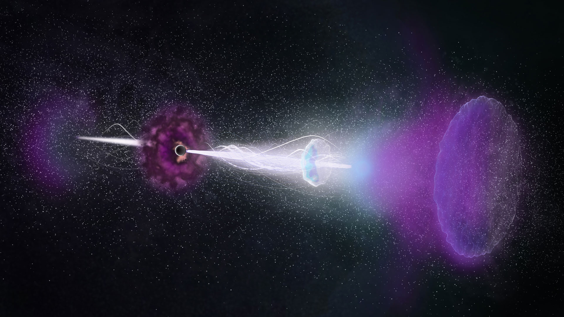 Astronomers Study Enduring Radio Rebound from Gamma Ray Burst