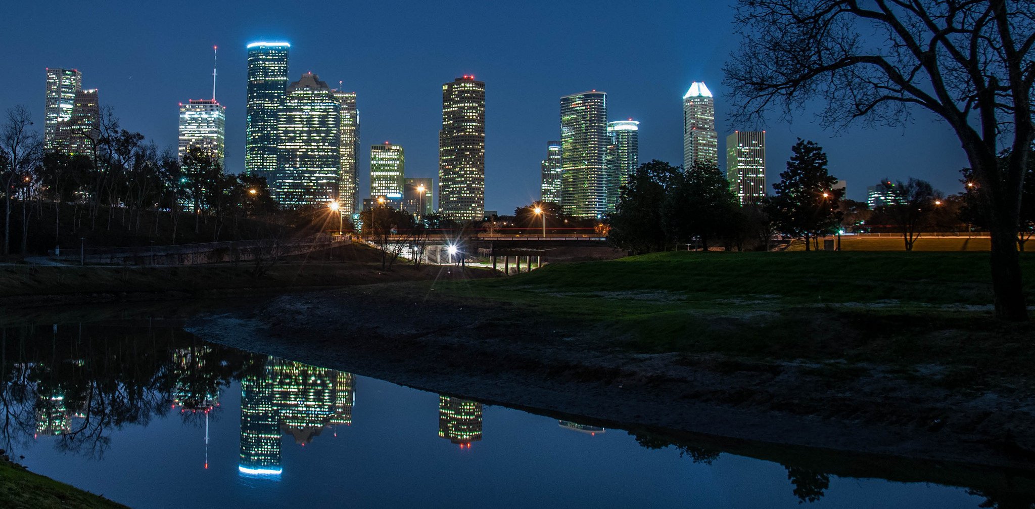 Downtown Dallas Wallpaper Skyline Night