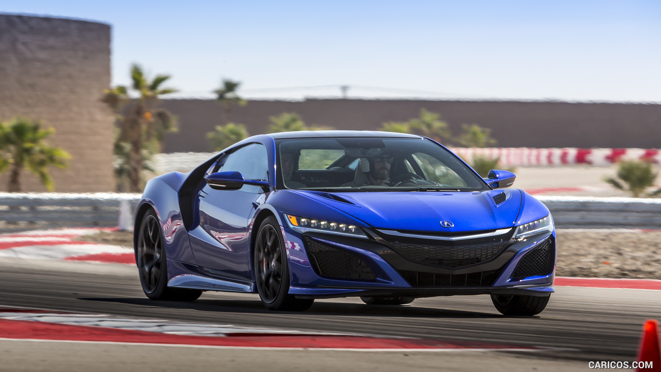 Acura Nsx Blue Front HD Wallpaper