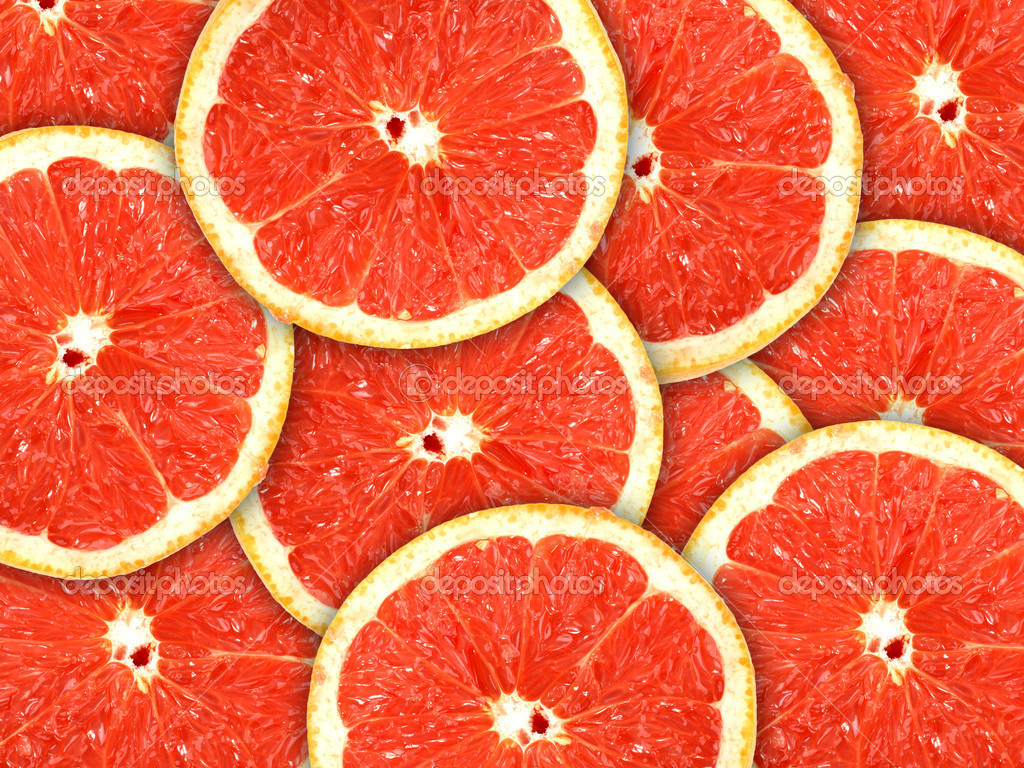 Grapefruit Background Wallpaper