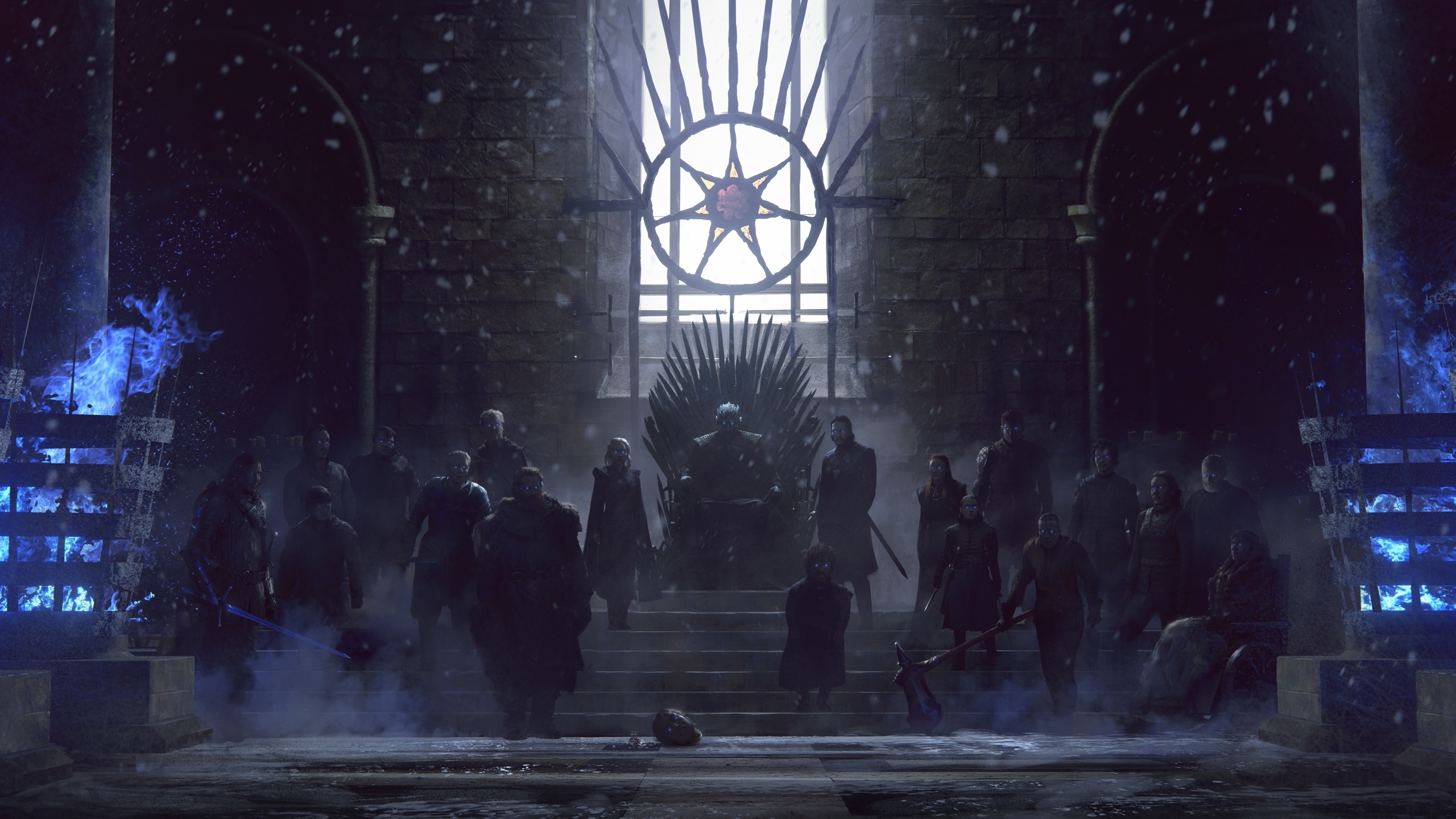 Wallpaper Game Of Thrones Zombies Army Night