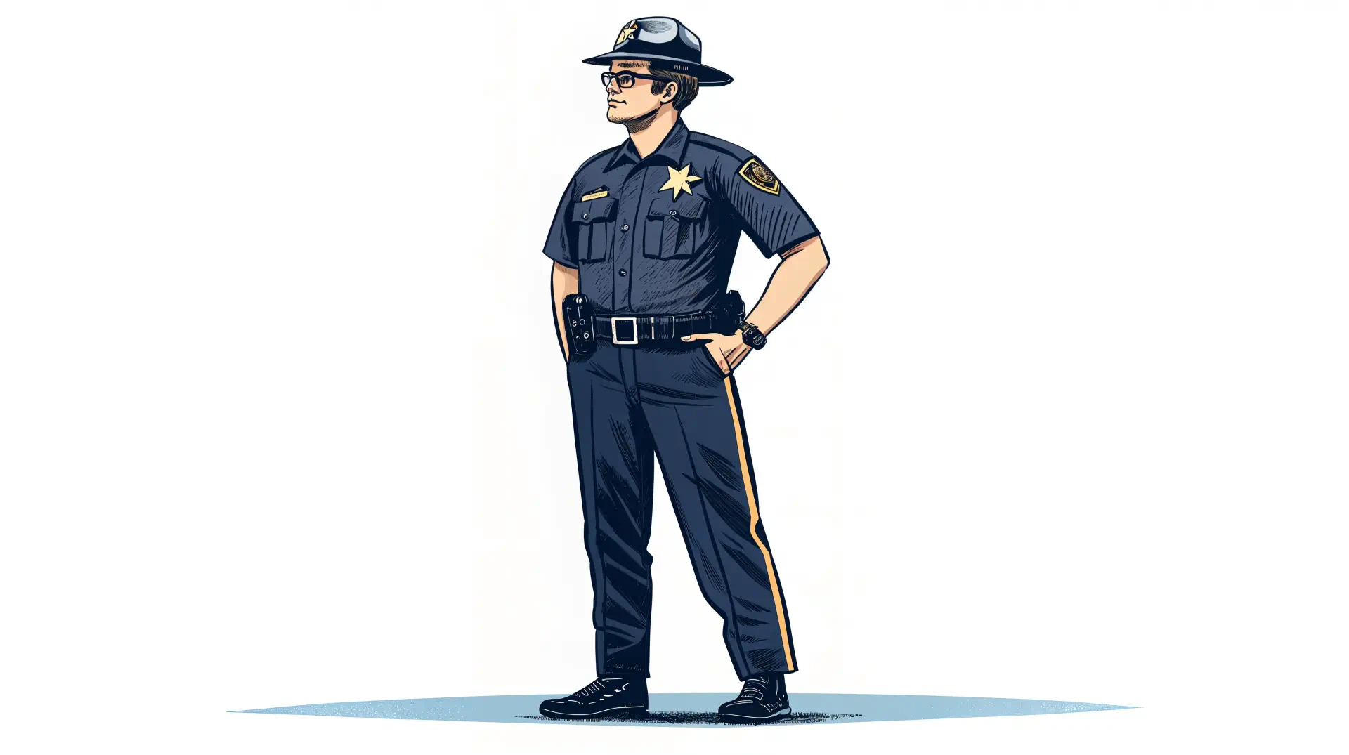 Police Officer 4k Wallpaper