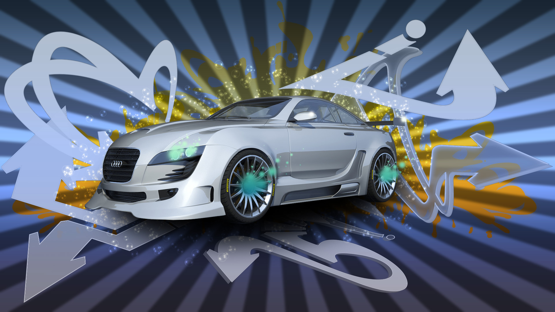 We Are Going To Create A Graffiti Wallpaper For Hot Looking Car