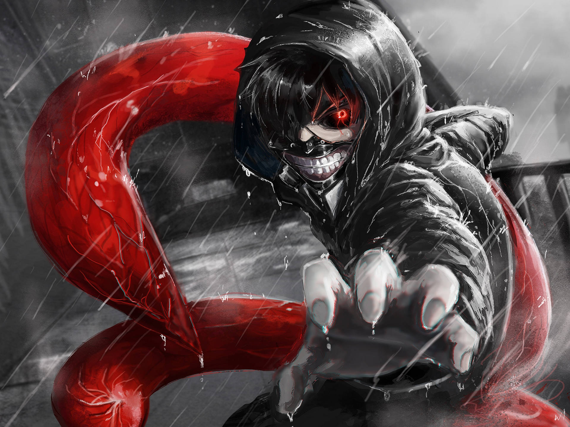 Tokyo Ghoul Aesthetic Wallpaper