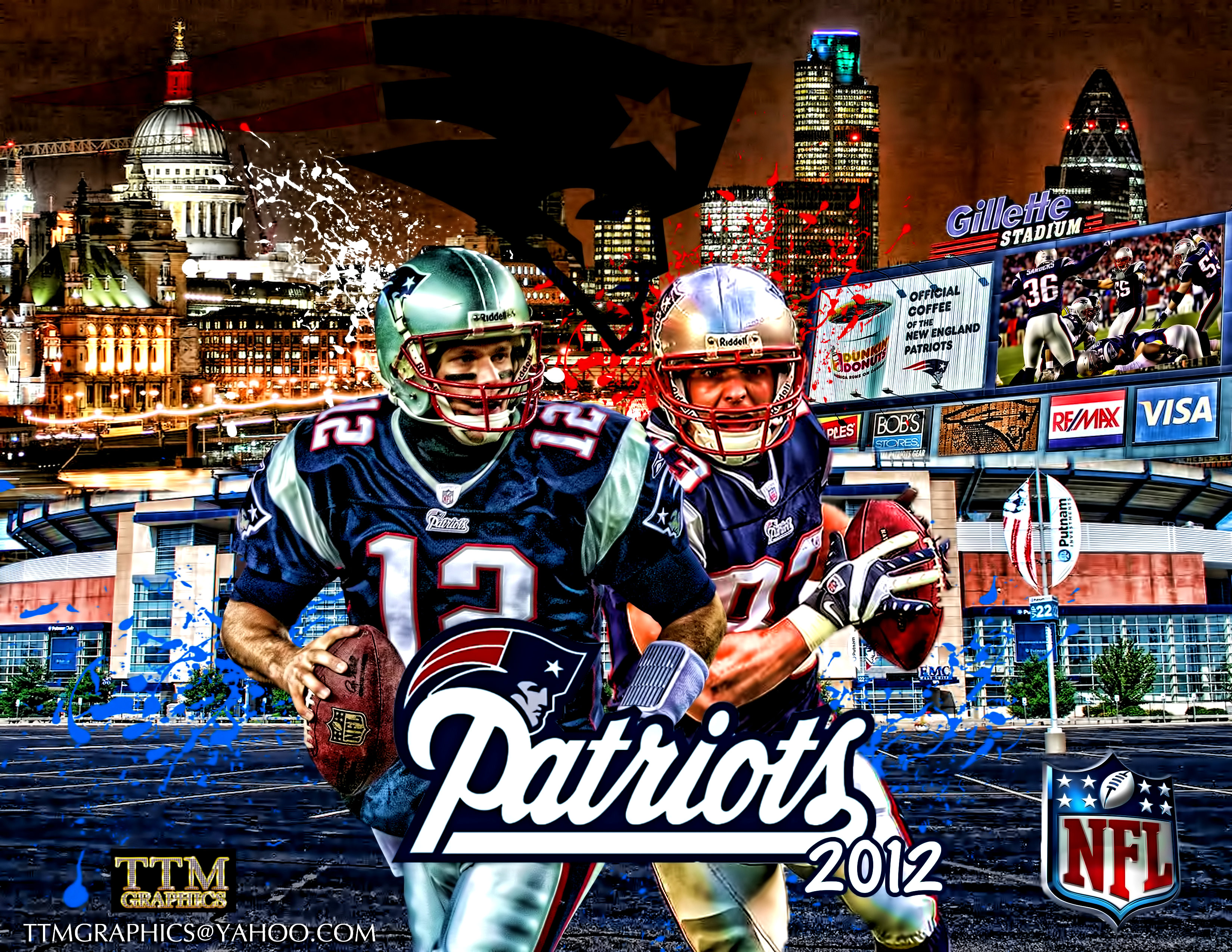 New England Patriots By Tmarried Visit Wallpaper At
