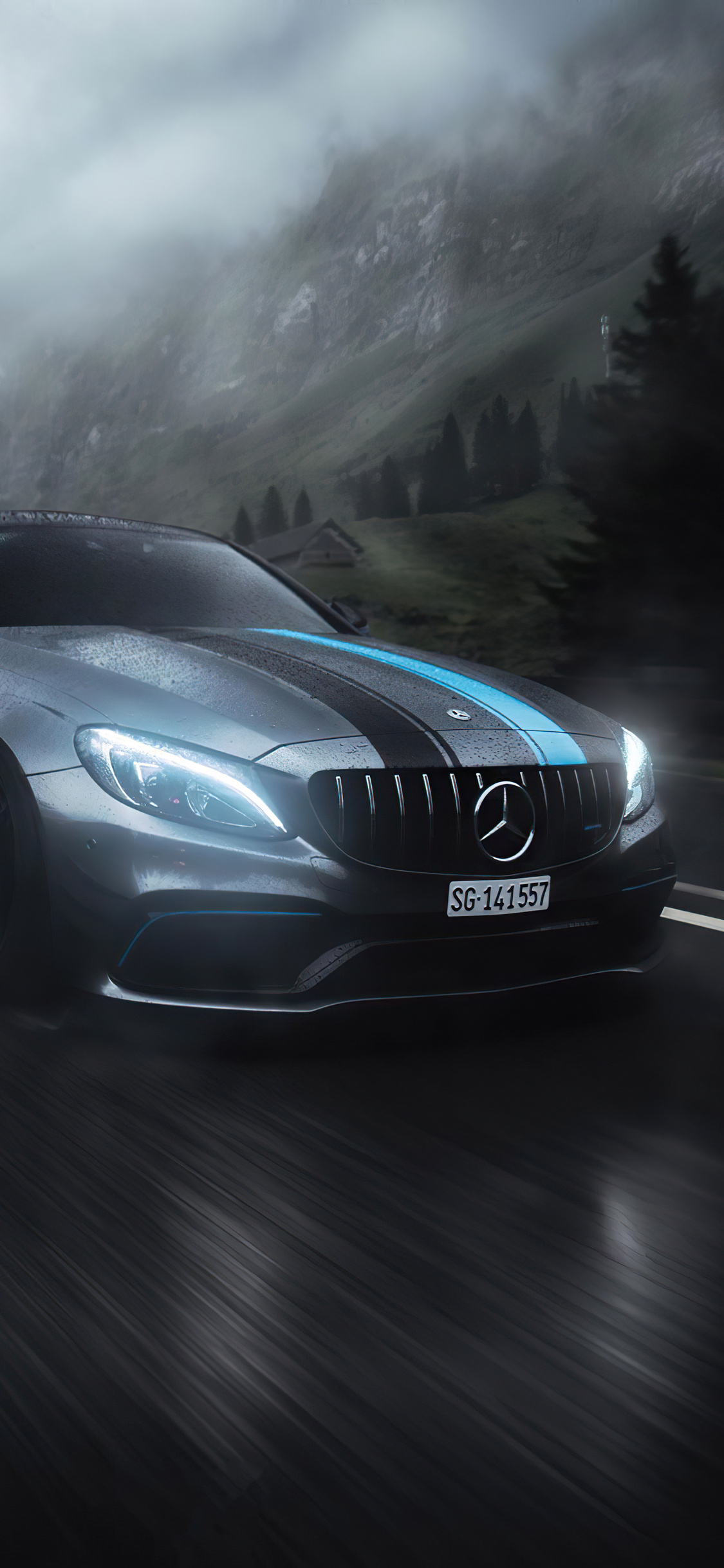 Mercedes Benz Amg 4k iPhone Xs X HD Wallpaper