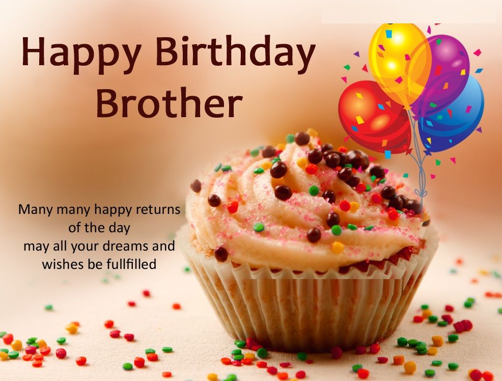 Happy BirtHDay Wishes For Brother Image Quotes And Messages