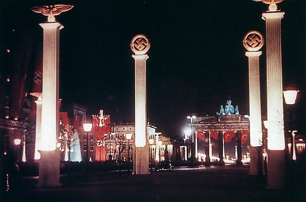 Berlin During The Nazi Reign Historical German World War Colour