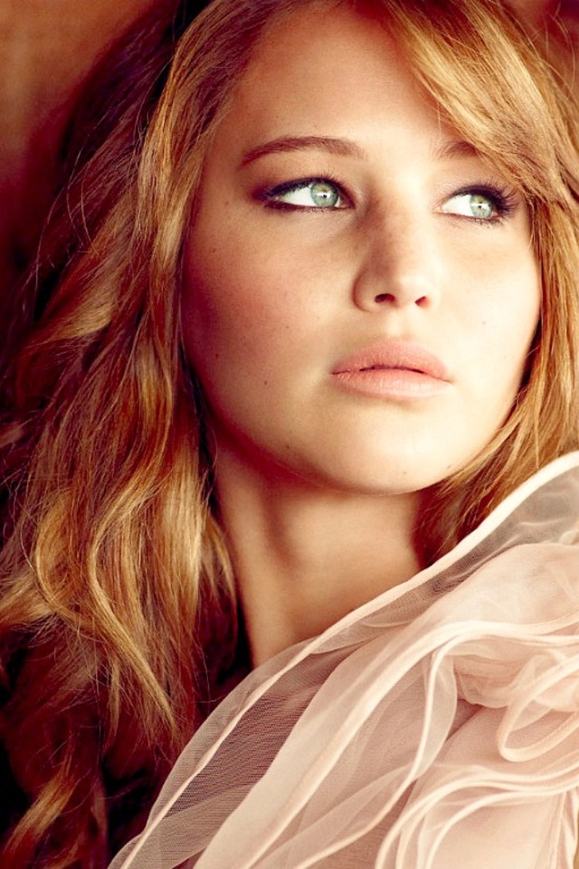 Jennifer Lawrence Photograph Wallpaper For iPhone