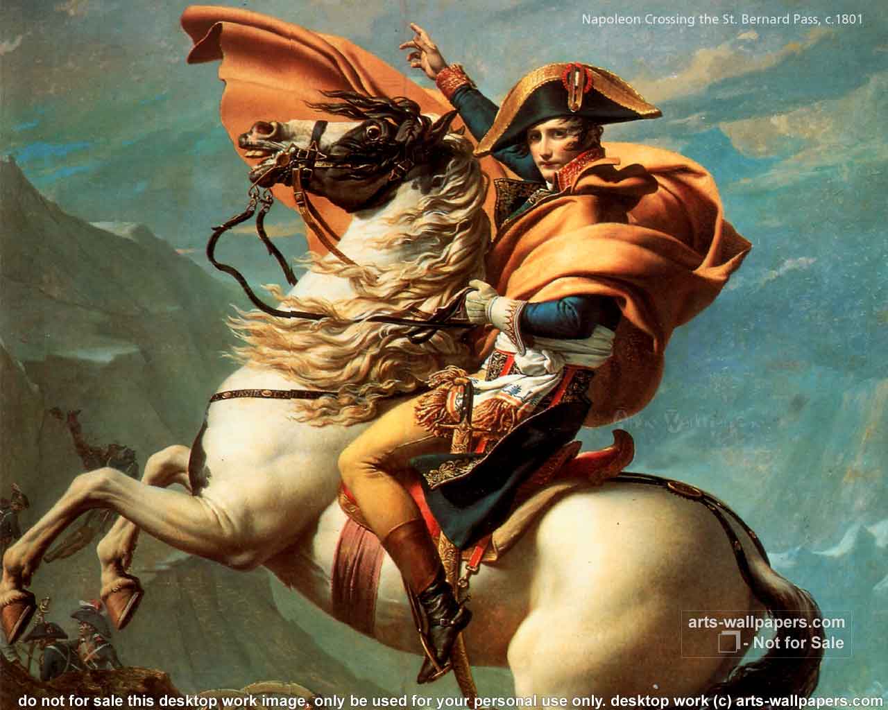 Napoleon Bonaparte Art Painting Wallpaper Prints